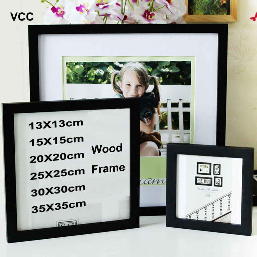 Engraved Wood Frame - Cuadro con imagen de madera clásica
