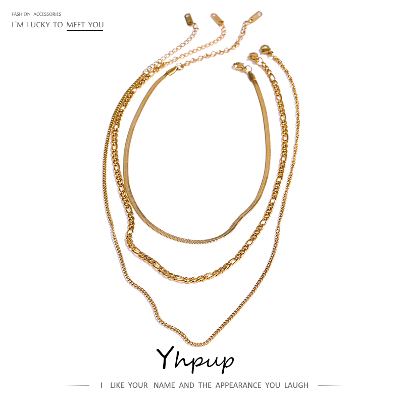 Yhpup-Collar en capas de caden - Birth Flower Necklace reseña y precio