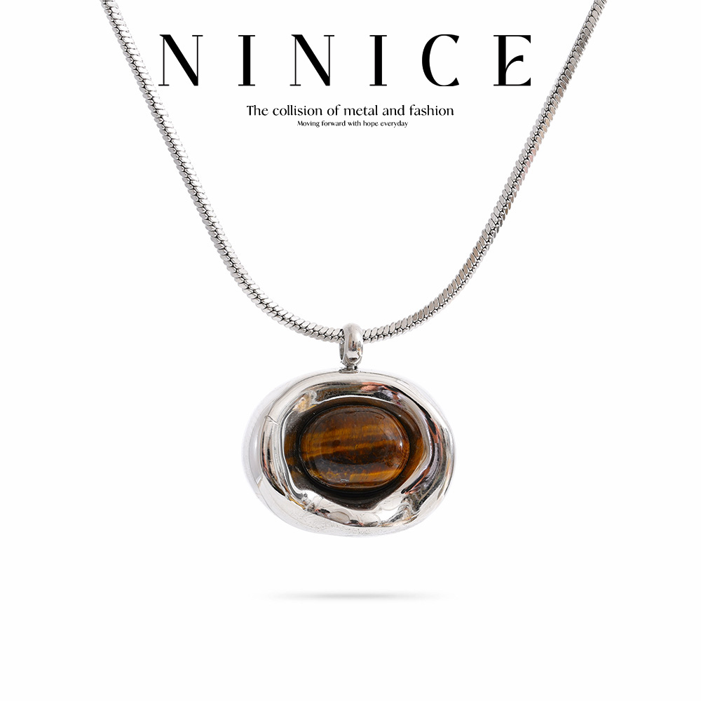 NiNice collar de acero inoxida - Birth Flower Necklace reseña y precio