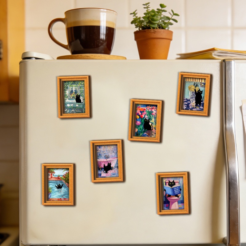 Marco de Fotos Magnético de Ma - Engraved Wood Frame reseña y precio