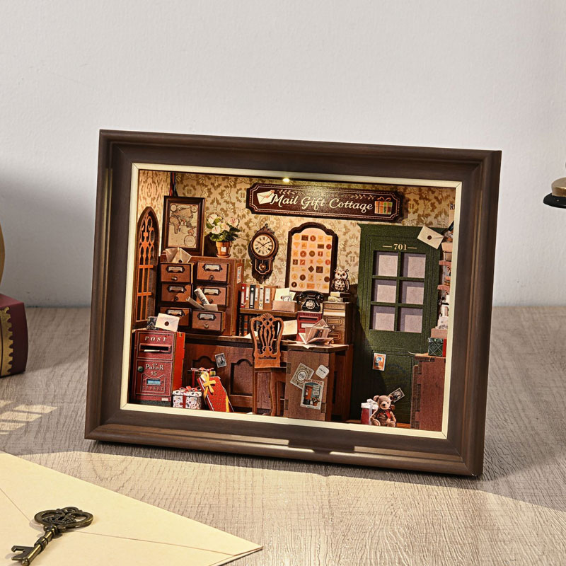 Kit de Bricolaje 3D de Madera  - Engraved Wood Frame reseña y precio