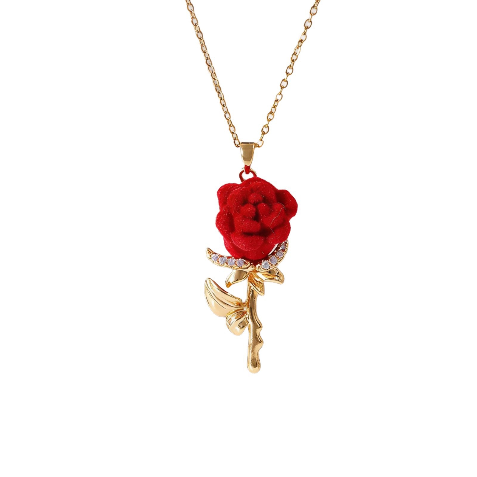Collar de Rosas para Mujer con - Birth Flower Necklace reseña y precio