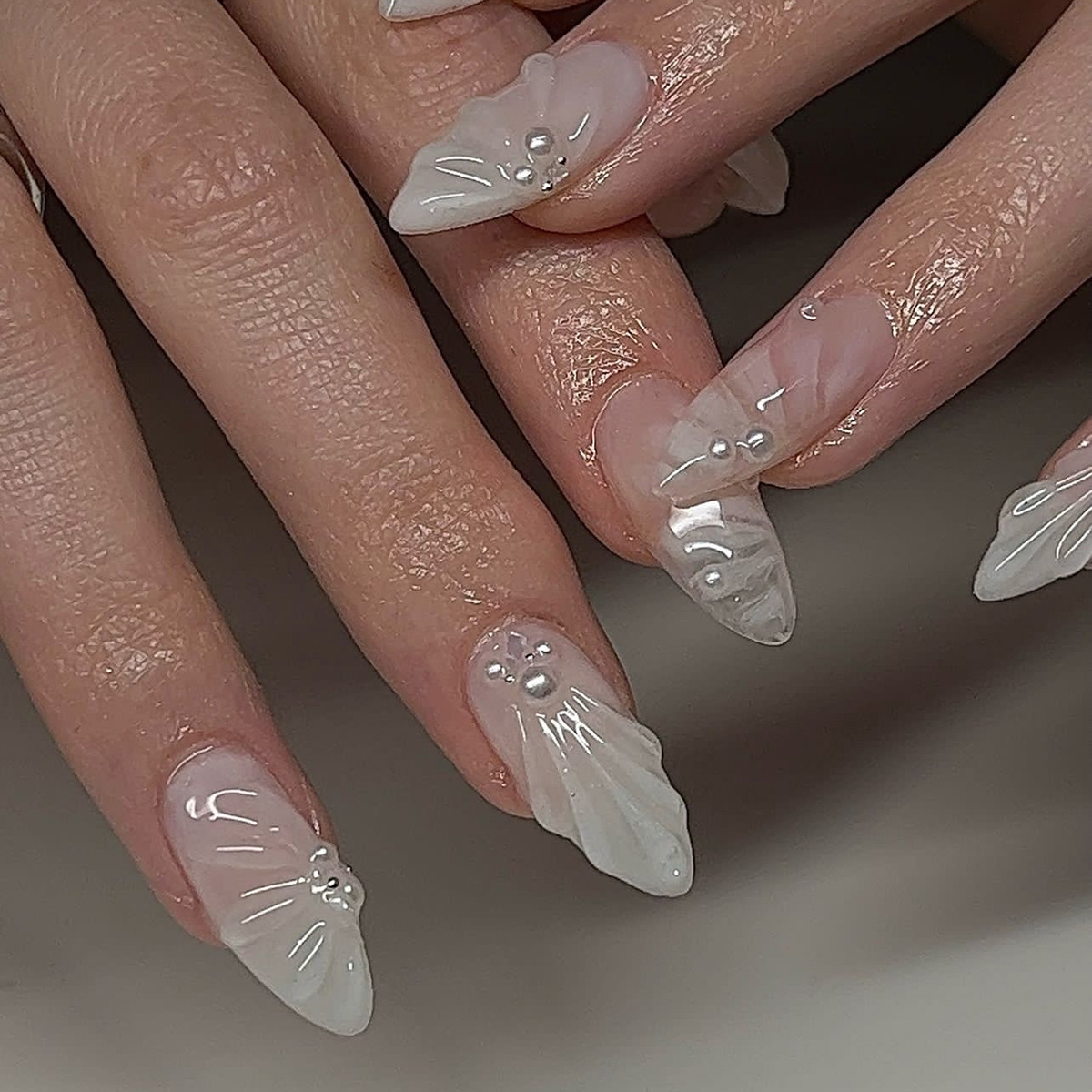 24 Uds. De uñas postizas franc - Pressed Flower Art reseña y precio