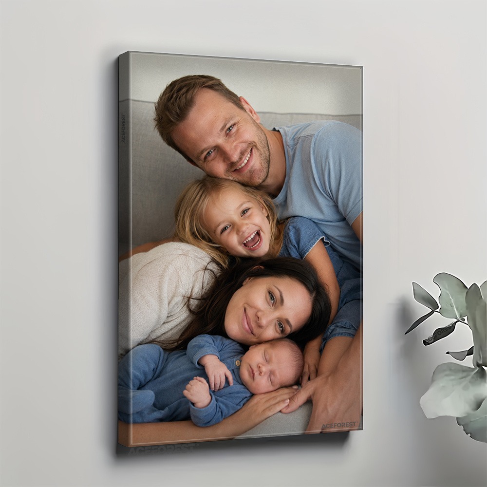 Cuadro de pared con fotografía - Engraved Wood Frame reseña y precio